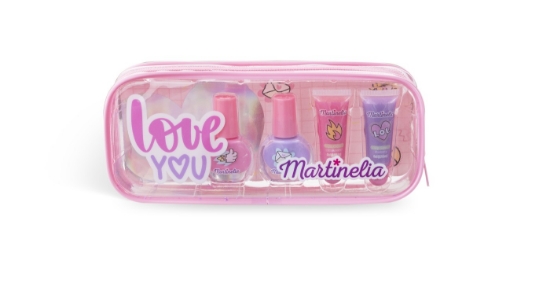 Imagine MARTINELIA SUPER GIRL SET LACURI DE UNGHII SI LUCIURI DE BUZE