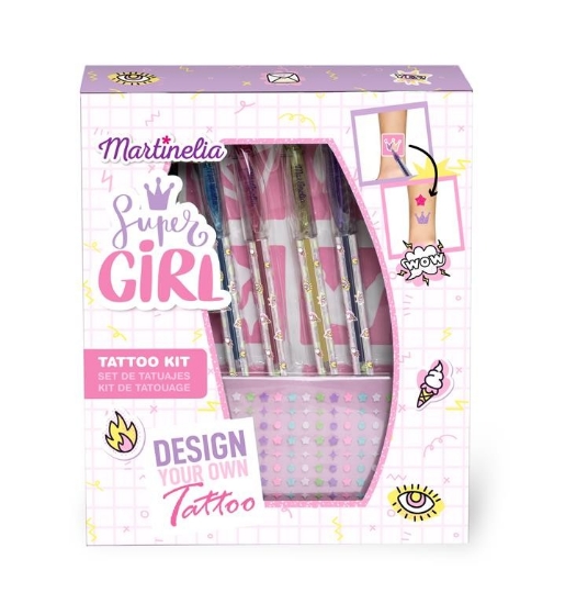 Imagine MARTINELIA SUPER GIRL SET TATUAJE