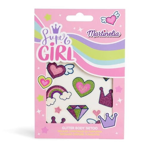 Imagine MARTINELIA SUPER GIRL TATUAJE CU SCLIPICI