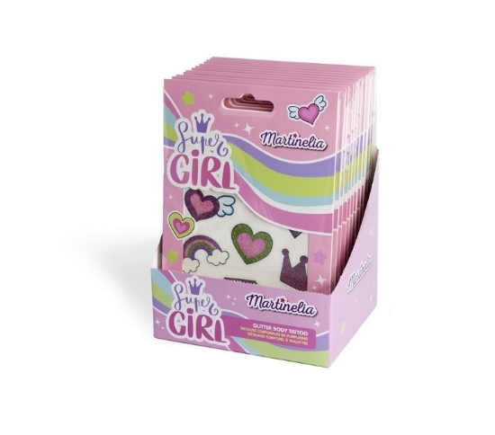 Imagine MARTINELIA SUPER GIRL TATUAJE CU SCLIPICI