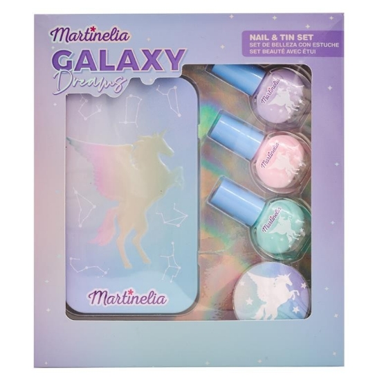 Imagine MARTINELIA GALAXY DREAMS SET 3 LACURI DE UNGHII SI CUTIE DE DEPOZITARE