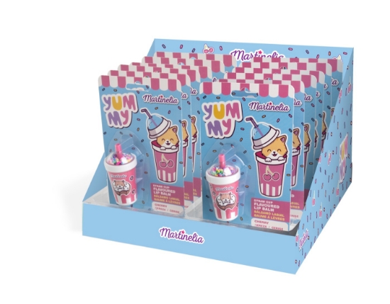 Imagine MARTINELIA YUMMY BALSAM DE BUZE IN FORMA DE PAHAR CU PAI