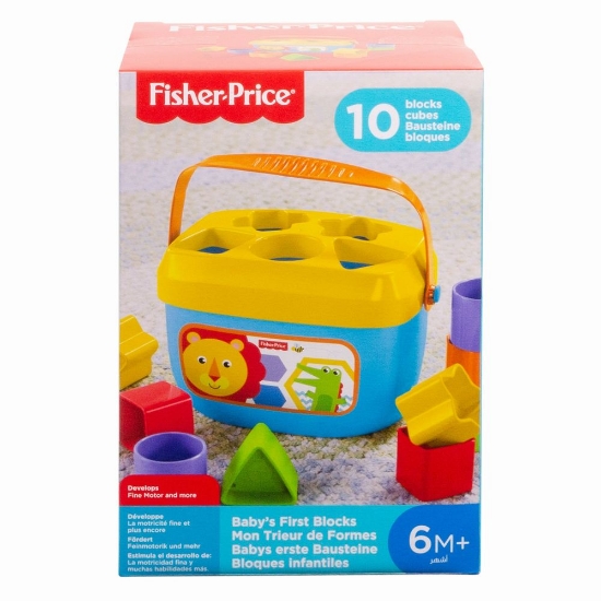 Imagine JUCARIE BEBELUSI PRIMELE CUBURI FISHER PRICE