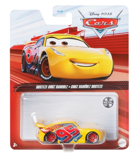 Imagine MASINUTA METALICA CARS3 PERSONAJUL CRUZ RAMIREZ RUSTEZE