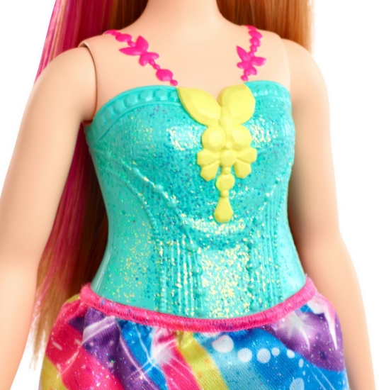 Imagine BARBIE PAPUSA PRINTESA DREAMTOPIA CU CORONITA ALBASTRA