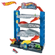 Imagine Hot Wheels Garajul cu cascadorii