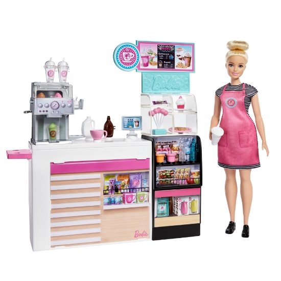 Imagine BARBIE  SET CAFENEA CU 20 DE ACCESORII