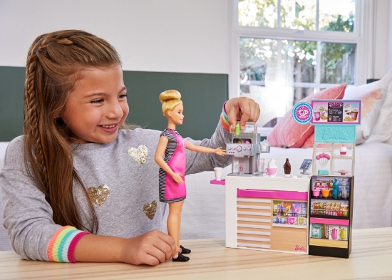 Imagine BARBIE  SET CAFENEA CU 20 DE ACCESORII
