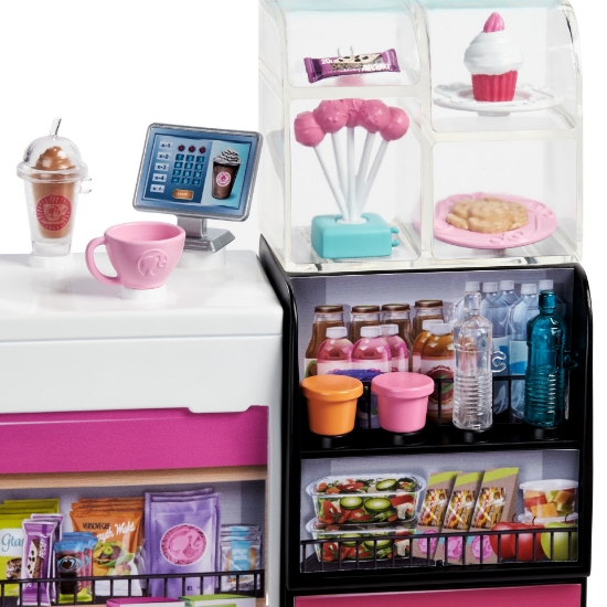 Imagine BARBIE  SET CAFENEA CU 20 DE ACCESORII