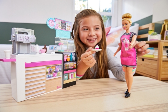 Imagine BARBIE  SET CAFENEA CU 20 DE ACCESORII
