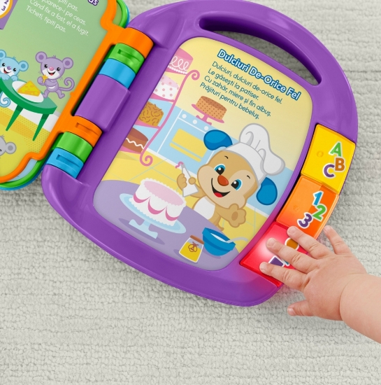 Imagine Fisher Price Cartea de povești în limba română