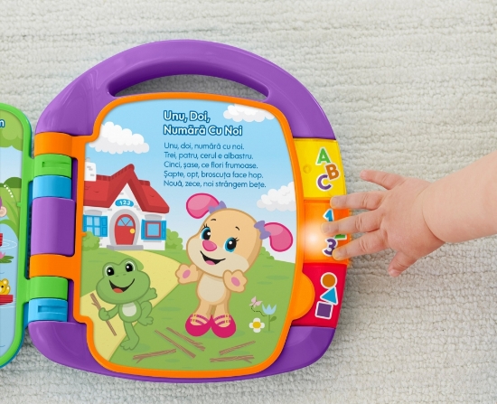 Imagine Fisher Price Cartea de povești în limba română