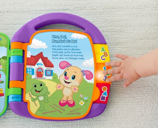 Imagine Fisher Price Cartea de povești în limba română