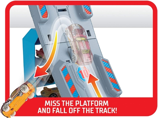 Imagine Hot Wheels Lansator cu mașinuță Power Up the Hill