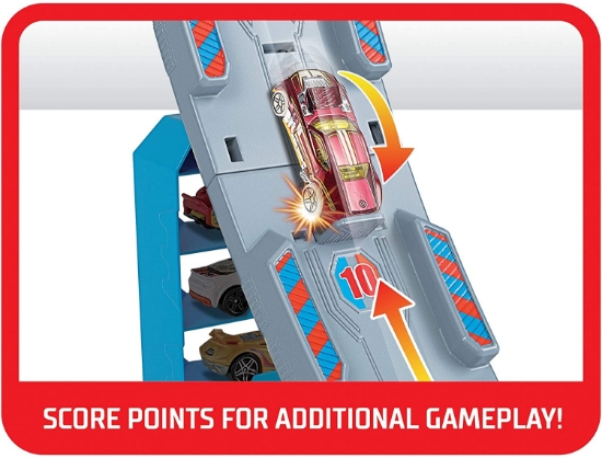 Imagine Hot Wheels Lansator cu mașinuță Power Up the Hill