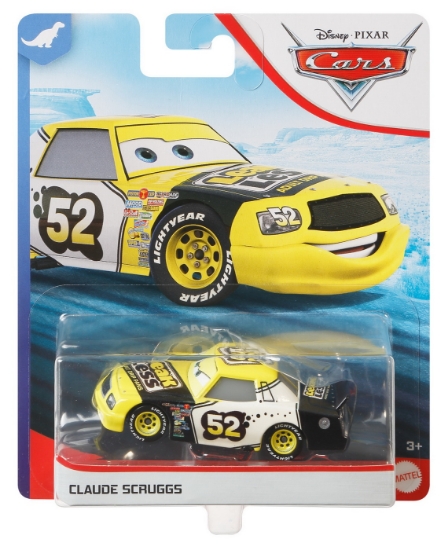 Imagine MASINUTA METALICA CARS3 PERSONAJUL CLAUDE SCRUGGS