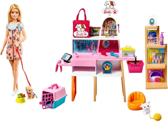 Imagine BARBIE SET DE JOACA MAGAZIN ACCESORII ANIMALUTE