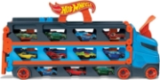 Imagine HOT WHEELS 2 IN 1 MEGA TRANSPORTATOR MASINI PISTA