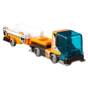 Imagine SET CAMION SI MASINA SPORT HOT WHEELS DISTRICT TRANSPORT