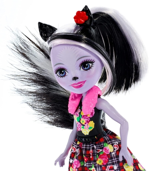 Imagine ENCHANTIMALS PAPUSI CU ANIMALUTE SAGE SKUNK SI CAPER