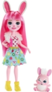 Imagine ENCHANTIMALS PAPUSI CU ANIMALUTE BREE BUNNY SI TWIST