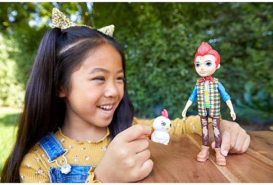 Imagine ENCHANTIMALS PAPUSI SI ANIMALUTE REDWARD ROOSTER SI CLUCK