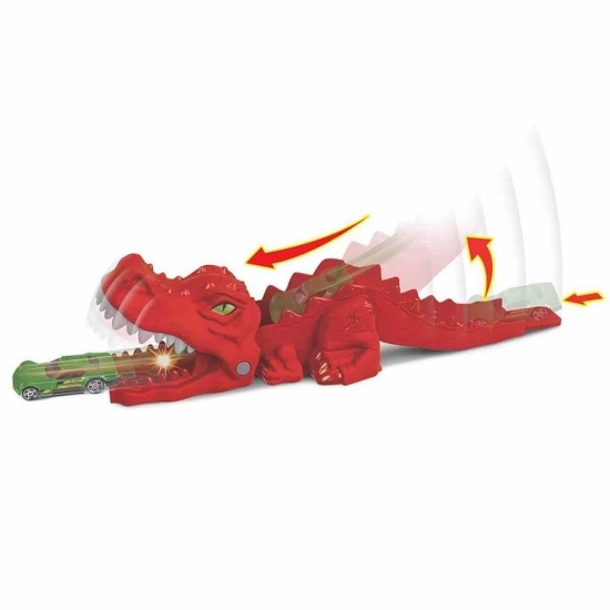 Imagine Hot Wheels Gama City Dino lansator