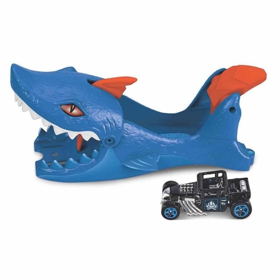 Imagine Hot Wheels Gama City Shark lansator