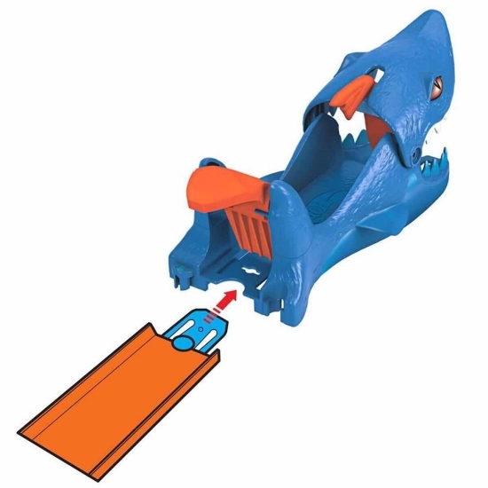 Imagine Hot Wheels Gama City Shark lansator