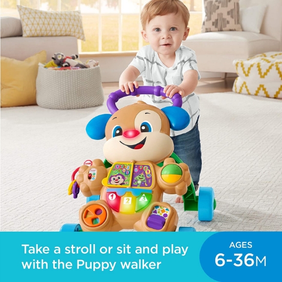 Imagine  Fisher Price Antemergător – Cățelușul Interactiv în Limba Română