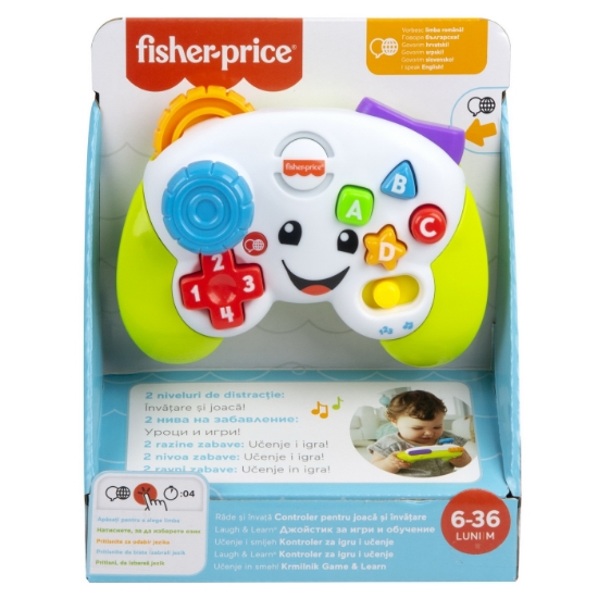Imagine FISHER PRICE CONTROLLER INTERACTIV IN LIMBA ROMANA