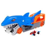 Imagine Hot Wheels transportator rechin cu mașinuță inclusă