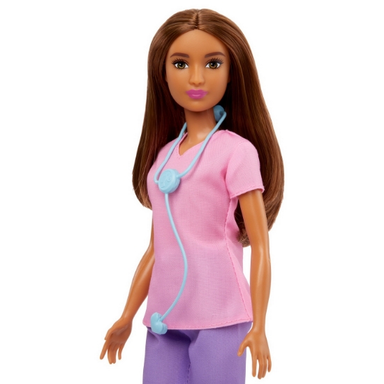 Imagine PAPUSA BARBIE ASISTENTA MEDICALA SATENA