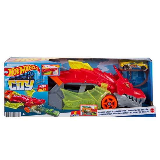 Imagine Hot Wheels City Transportatorul dragon