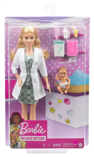 Imagine PAPUSA BARBIE DOCTOR PEDIATRU