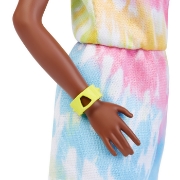 Imagine PAPUSA BARBIE FASHIONISTA CU PAR AFRO BLOND
