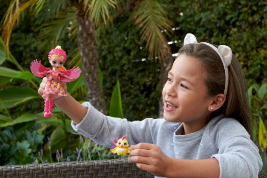 Imagine ENCHANTIMALS PAPUSI SI ANIMALUTE FALON PHOENIX SI SUNRISE