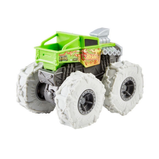 Imagine Hot Wheels Monster Truck mașinuță Twister Tredz Bone Shaker scara 1:43