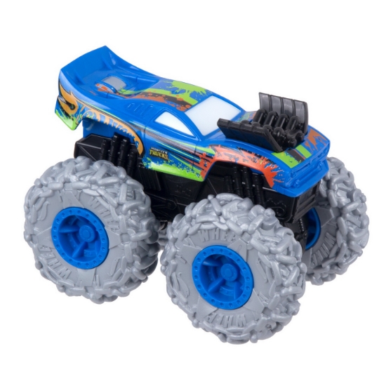 Imagine Hot Wheels Monster Truck mașinuță Twister Tredz Roger Dodger scara 1:43