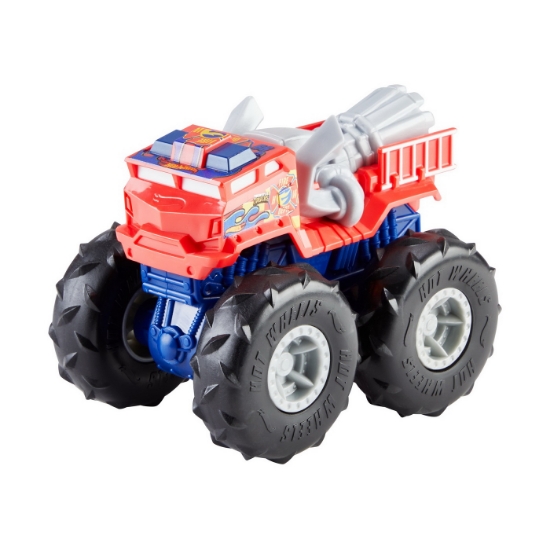 Imagine Hot Wheels Monster Truck mașinuță Twister Tredz 5 Alarm scara 1:43