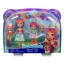 Imagine Enchantimals set păpuși surori și animăluțele lor Danessa Deer și Sprint și Danetta Deer și Fleet