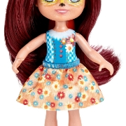 Imagine ENCHANTIMALS SET PAPUSI SURORI SI ANIMALUTELE LOR  FELICITY FOX SI FLICK SI FEANA FOX SI MIXTE