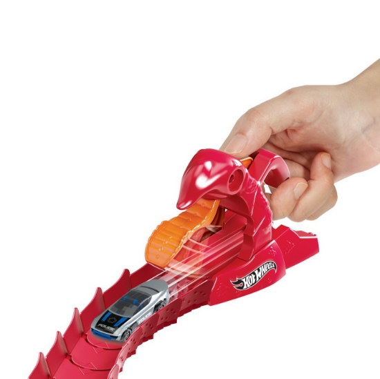 Imagine Hot Wheels City pista inamicilor secția de poliție