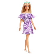 Imagine BARBIE TRAVEL PAPUSABARBIE ANIVERSARE 50 DE ANI MALIBU BLONDA