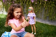 Imagine BARBIE TRAVEL PAPUSABARBIE ANIVERSARE 50 DE ANI MALIBU BLONDA