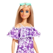 Imagine BARBIE TRAVEL PAPUSABARBIE ANIVERSARE 50 DE ANI MALIBU BLONDA