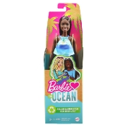 Imagine BARBIE TRAVEL PAPUSA BARBIE ANIVERSARE 50 DE ANI MALIBU BRUNETA