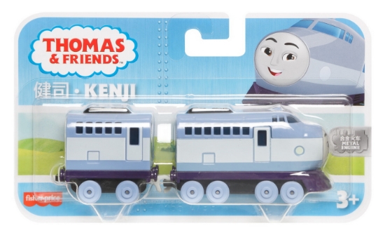 Imagine THOMAS LOCOMOTIVA CU VAGON PUSH ALONG KENJI