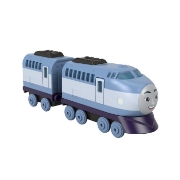 Imagine THOMAS LOCOMOTIVA CU VAGON PUSH ALONG KENJI