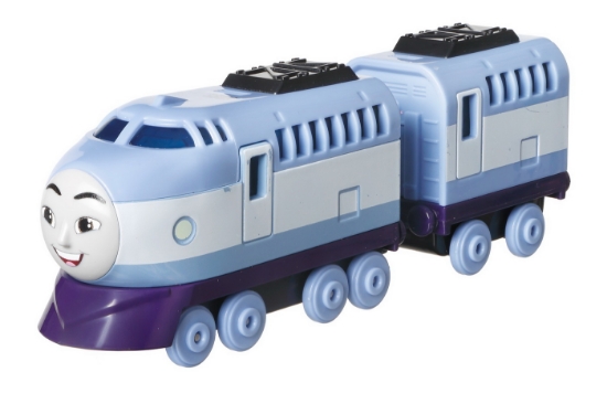 Imagine Thomas locomotiva cu vagon Push Along Kenji